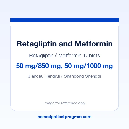 Retagliptin and Metformin