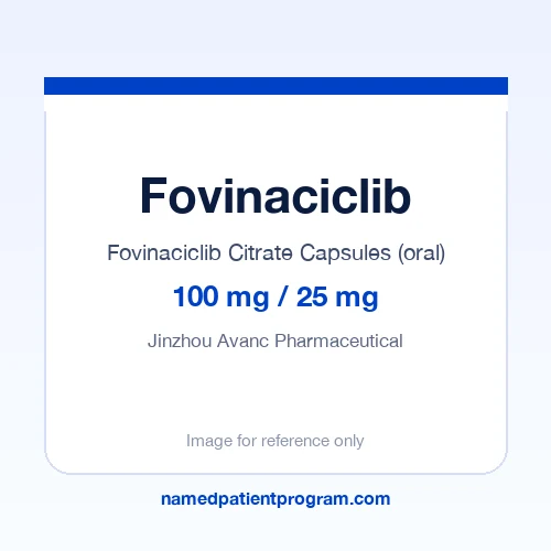 Fovinaciclib